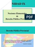 Unidad IX - Derecho Público Provincial y Municipal