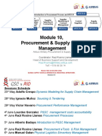 Module 10, Procurement & Supply Chain Management