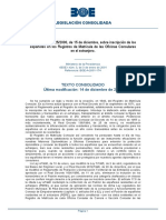 Real Decreto 3425-2000, de 15 de Diciembre