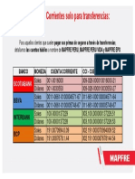 MAPFRE Cuentas Corrientes para Transferencias