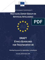 AI Draft Ethics Guidelines PDF