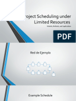 Project Scheduling under Limited Resources (1)