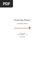 Scattering Theory