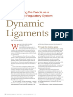 Re-Visioning The Fascia As A Body-Wide Regulatory System: by Thomas Myers