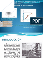 1.2 Sistema de Fuerzas Coplanares