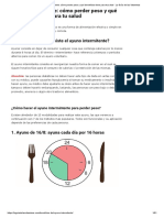 Ayuno Intermitente - Cómo Perder Peso y Qué Beneficios Tiene para Tu Salud - La Guía de Las Vitaminas PDF