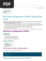 NFS Server Configuration in RHEL7 Step by Step Guide