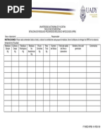 Bitácora de Residuos Peligrosos RPBI | PDF