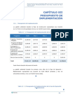 CAP 12 PRESUPUESTO DE IMPLEMENTACIÓN