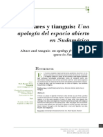 Baros - Altares y tianguis. una apología del espacio abierto en Sudamérica