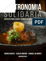 Gastronomia solidária para a pandemia