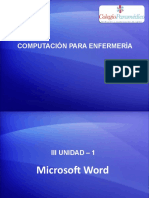 COMPUTACIÓN PARA ENFERMERÍA - III UNIDAD - 1.pptx