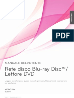Lettore Blu-Ray LG BD550 - Manuale Utente