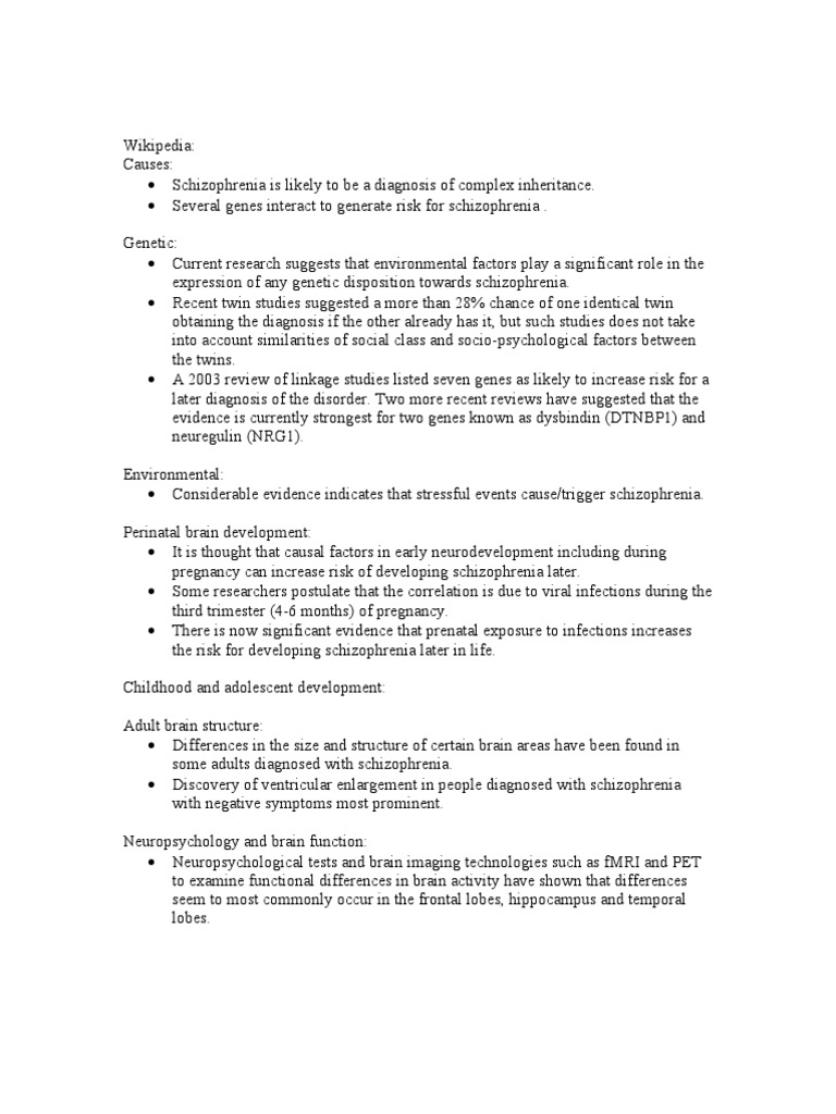Schizophrenia argumentative essay picture