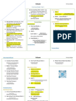 Formula Sheet: Part I: Financial Statement