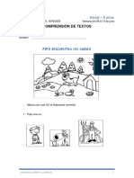 Fichas - Comprensión de Textos - Semana 3 PDF