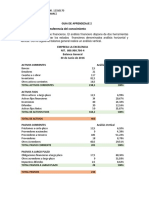 Taller Análisis de Los Estados Financieros