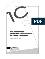 Guia para reconocer un verdadero criterio vinculante del TC (2011 - Yolanda S. Tito Puca).pdf
