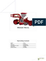 Operating Manual: Miniair Nova