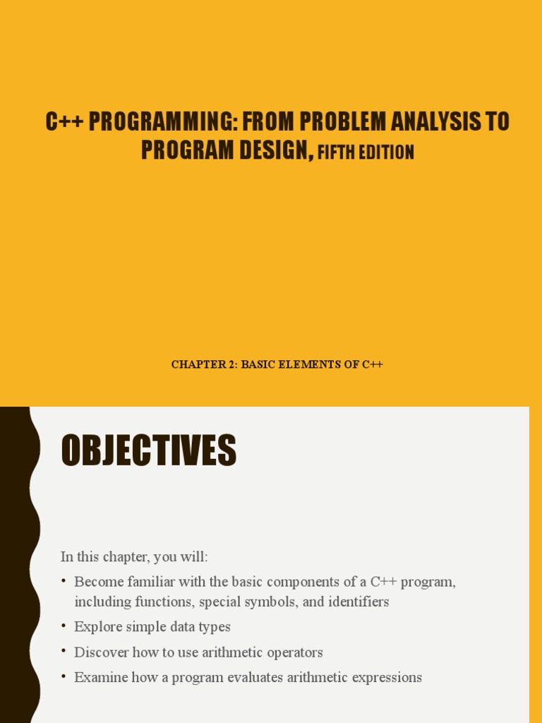 C++ Programming: From Problem Analysis To Program Design: Fifth Edition ...