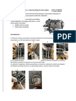 Desinstalación Del Motor