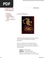 CURSO TIBETANO APRESENTAÇÃO