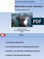 Unidad01 I - Introduccion A La Ing. Geologia PDF