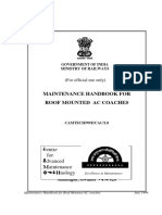 Maintenance Handbook On Roof Mounted AC Coach