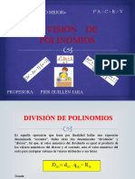 División de Polinomios