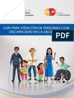 Guía para Atención de Personas Con Discapacidad en El Sector Rural - Conadis-Ministerio de Salud Pública PDF