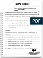 Aspectos Salariales, Nomina y Prestaciones Sociales