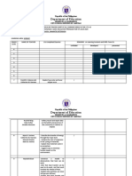 SCIENCE-curriculum Tracer Chart