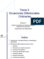 Tema 3. Ecuaciones Diferenciales Ordinar