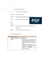 Critical Appraisal Systematic Review