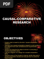 Causal Comparative Research