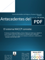Antecedentes Del HACCP