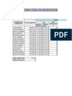 Facturas Nomina (Finanzas)