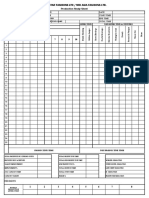 Production Study Sheet: Effective Non Effective Activities