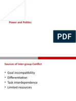 Sources of Inter-Group Conflict and Power Dynamics