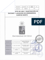 Procedimiento de Uso y Mantencion de Duchas y Lavaojos de Emergencia Nuevo