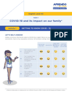 Semana 12 - 4° - Covid 19 and Its Impact On Our Family - Final PDF