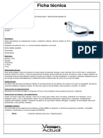 Ficha Tecnica SILVERLINE GAFAS PANORAMICAS PDF