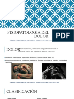 Fisiopatología Del Dolor