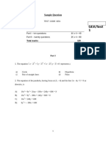 GEA/Test 1: Sample Question