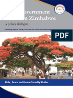 De Visser Steytler and Machingauta The Future of Local Government in Zimbabwe A Policy Dialogue PDF