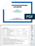 Lightning Protection System Drawing As Per NFPA 780