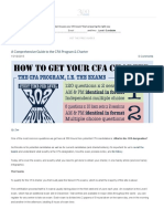 A Comprehensive Guide To The CFA Program & Charter PDF
