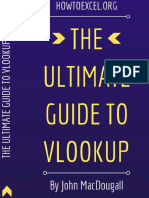 The Ultimate Guide To VLOOKUP: © 2019 John Macdougall. All Rights Reserved