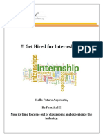 !! Get Hired For Internship !!