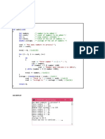 C++ Program to Calculate Average, Maximum and Minimum of Input Numbers